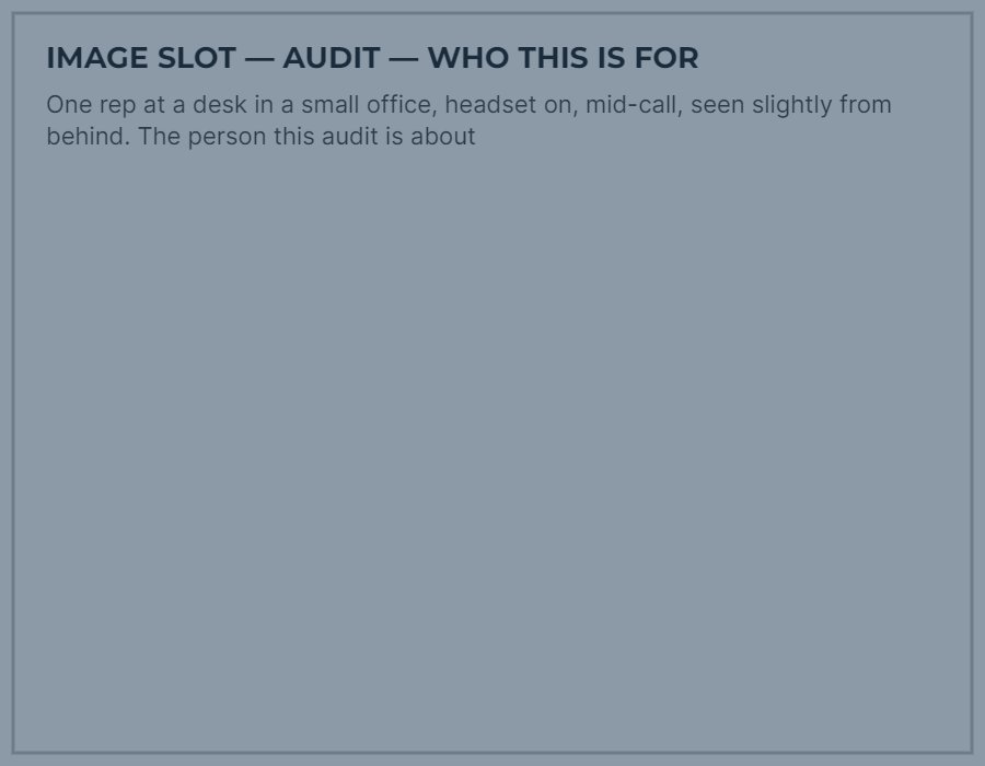 Who this is for image placeholder